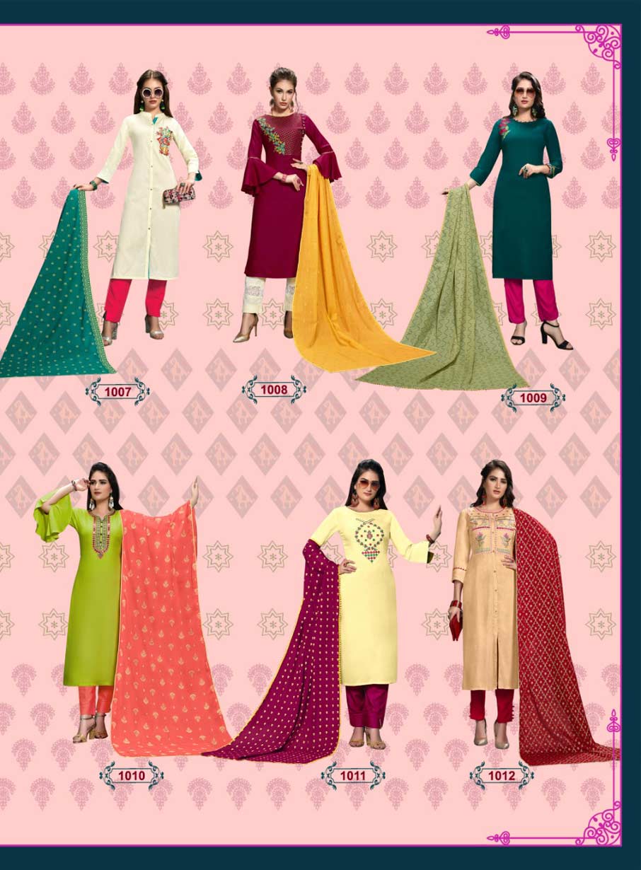 Odhani Vol-1 Embroidery Kurti Catalog Odhani Vol-1 Embroidery Kurti Catalog
